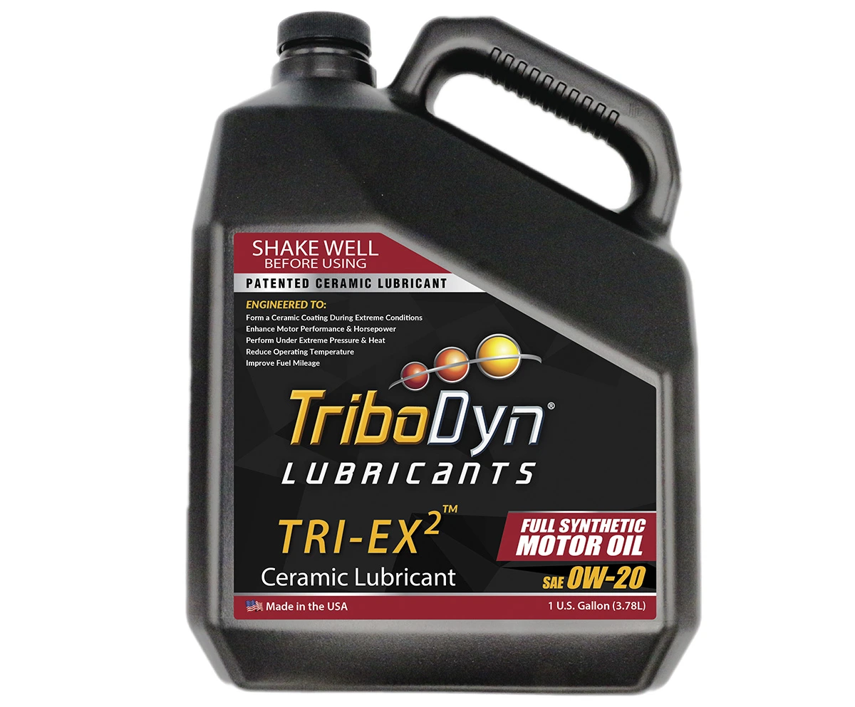 TriboDyn TRI-EX 2 Full Synthetic SAE 0W20 Oil with Ceramic Coating