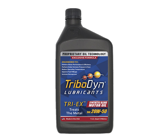 TRI-EX 20W-50 Synthetic Blend Motor Oil